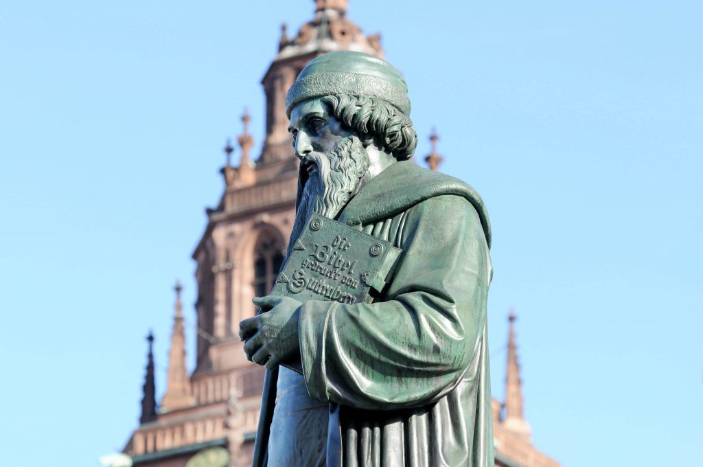 Gutenberg Statue Copyright Landeshauptstadt Mainz